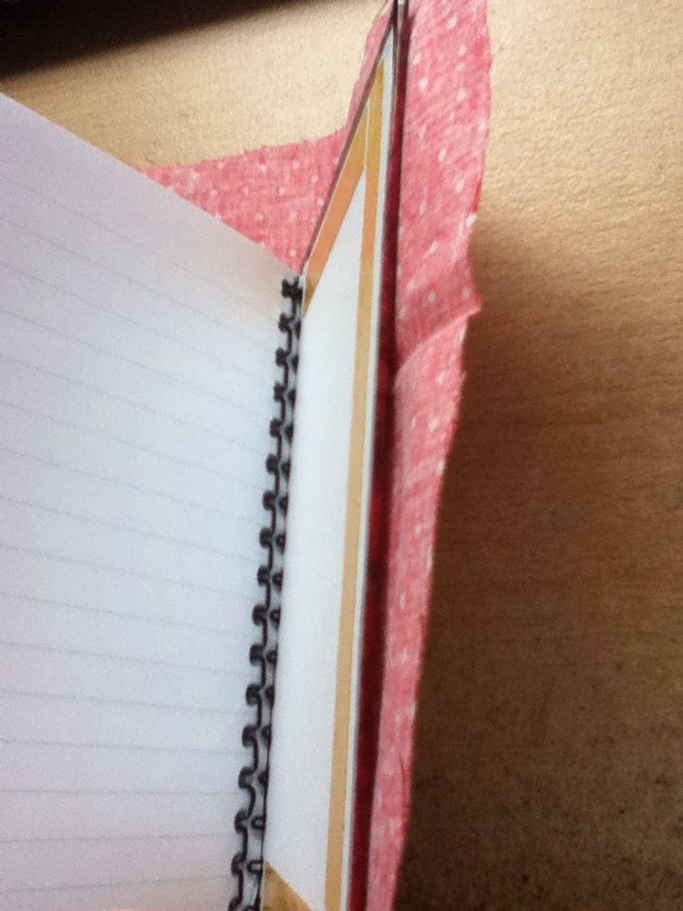 It should now be stuck to the side!