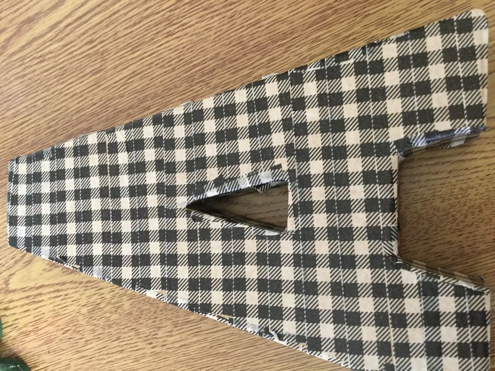 It should start to look like this