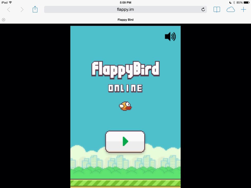 It should take you straight to FLAPPY BIRD