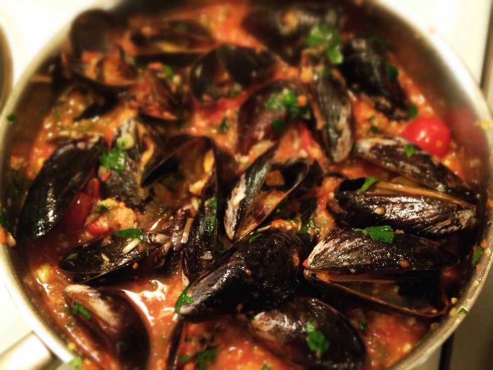 It smells wonderful in the apartment, yummy!