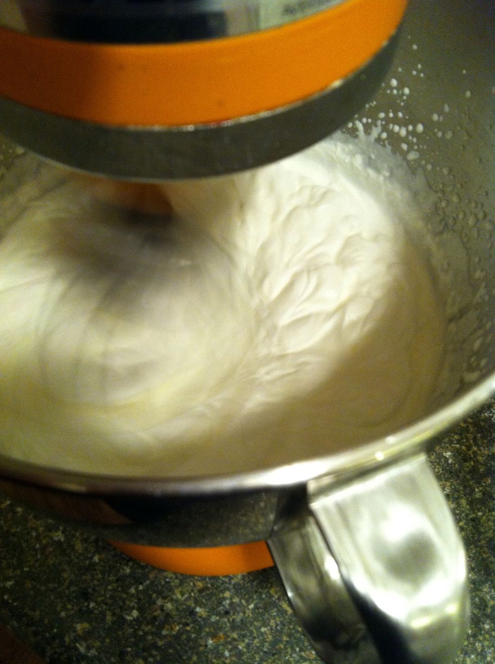 It starts to thicken after about a minute.