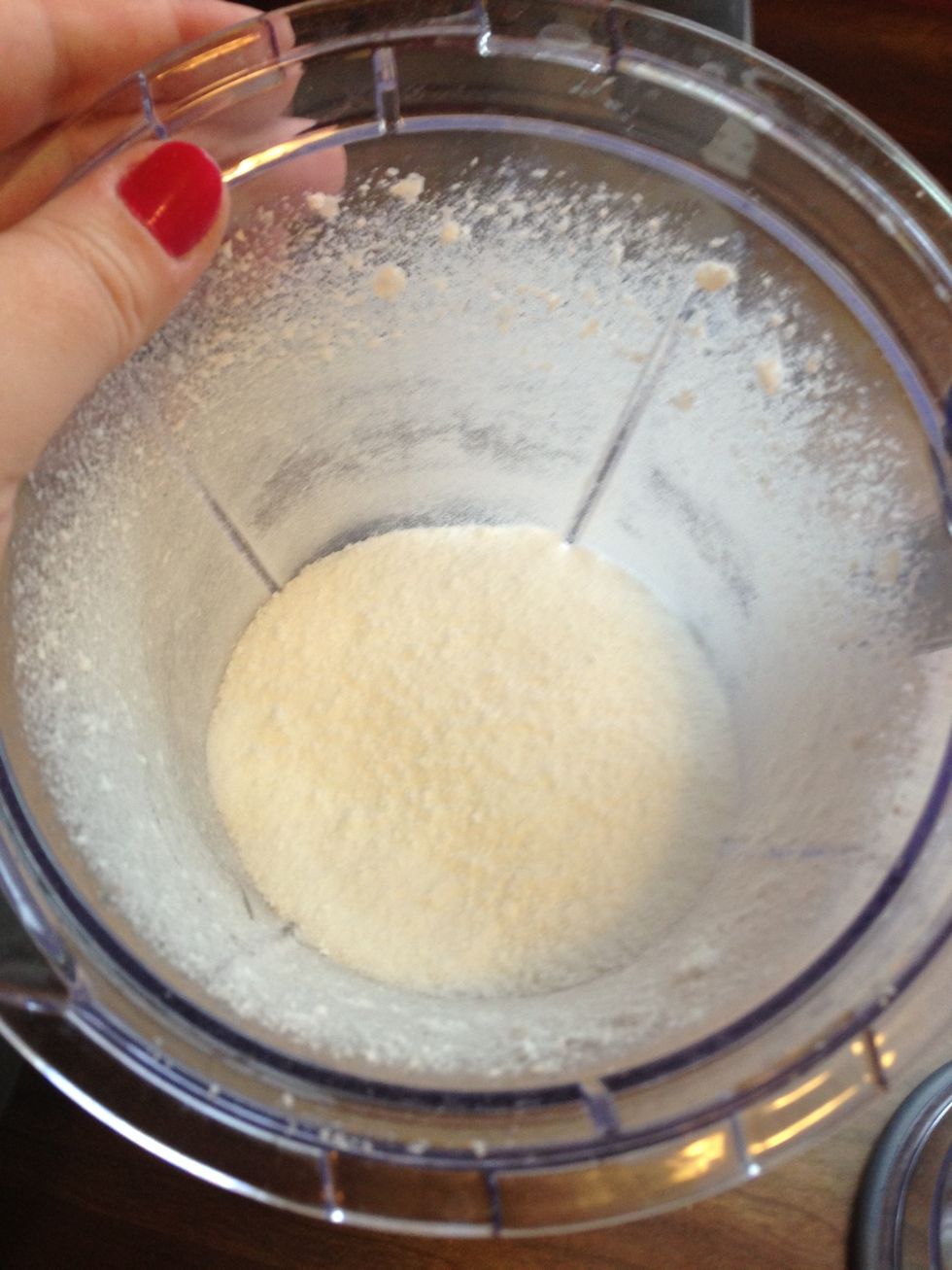 It turns into powder! The powder is STRONG, so don't breathe it in too much or you'll sneeze \ud83d\ude24