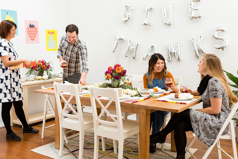 It\u2019s the perfect time of year to get your friends together to enjoy a meal. So we\u2019ve partnered with IKEA to make a signature drink that will leave your guests nice and merry for your Friendsgiving.