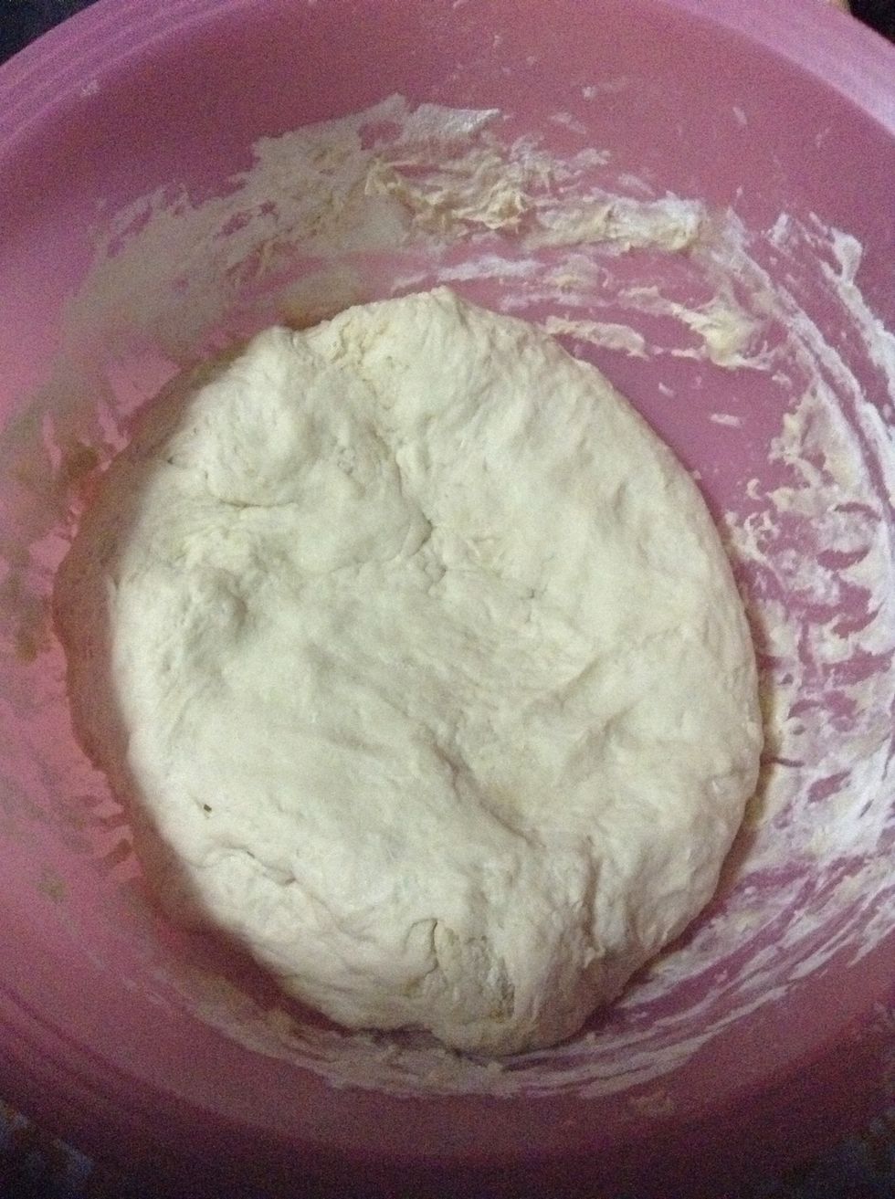 It will be like that. Let stand until doubled in size for 2 or 3 hours