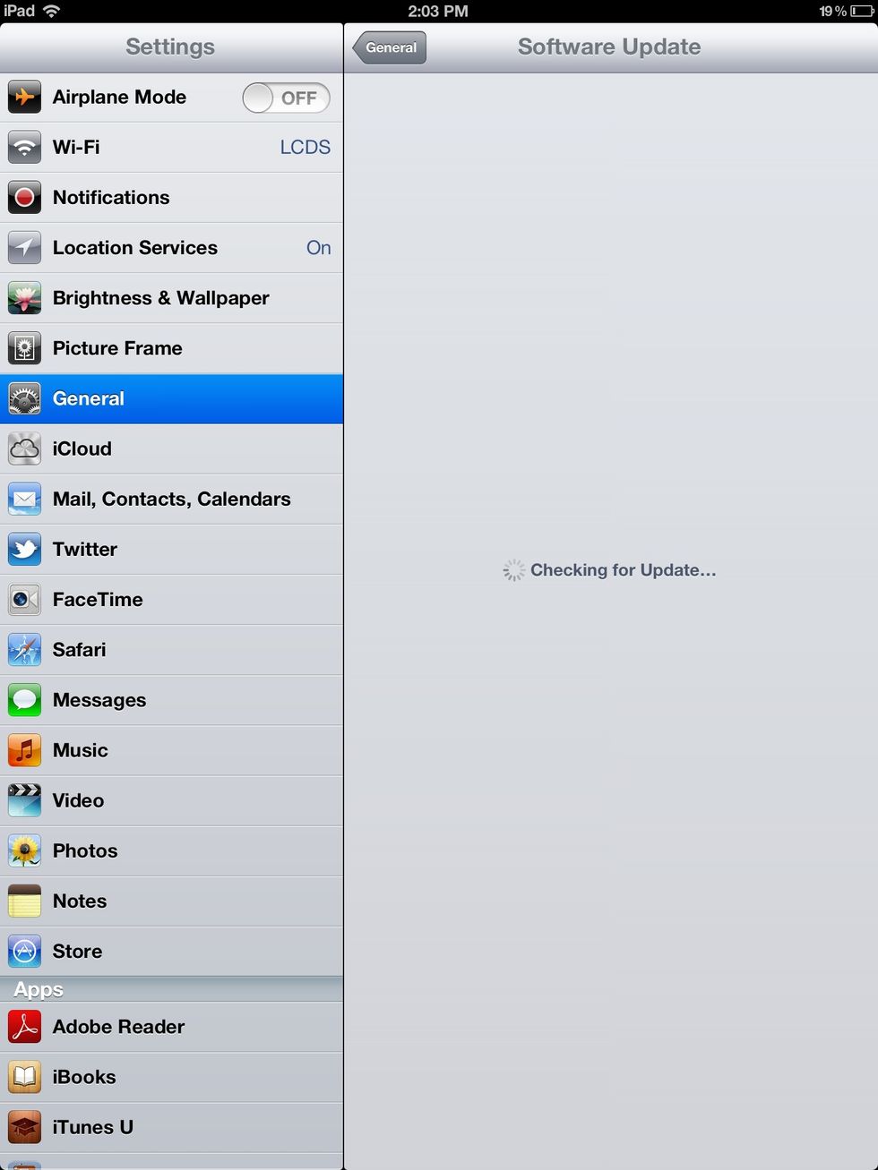 It will check to see if you're up to date...