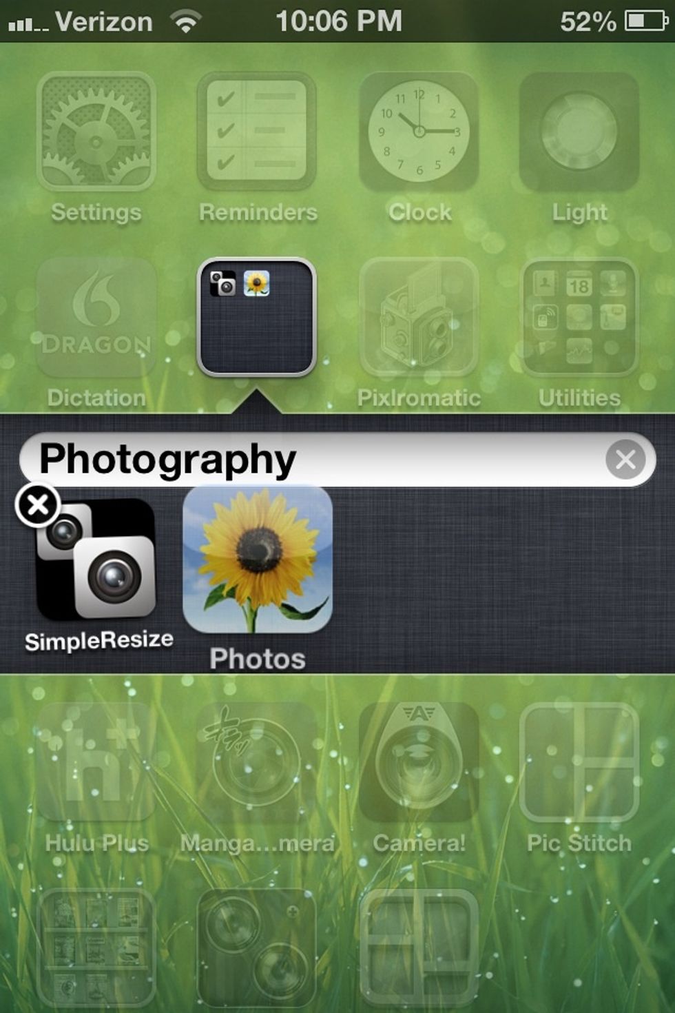 It will create a category and name it for you!   If you don't like the name it choose, you can tap the name and write whatever you want!  But in my case, I'm happy with photography!
