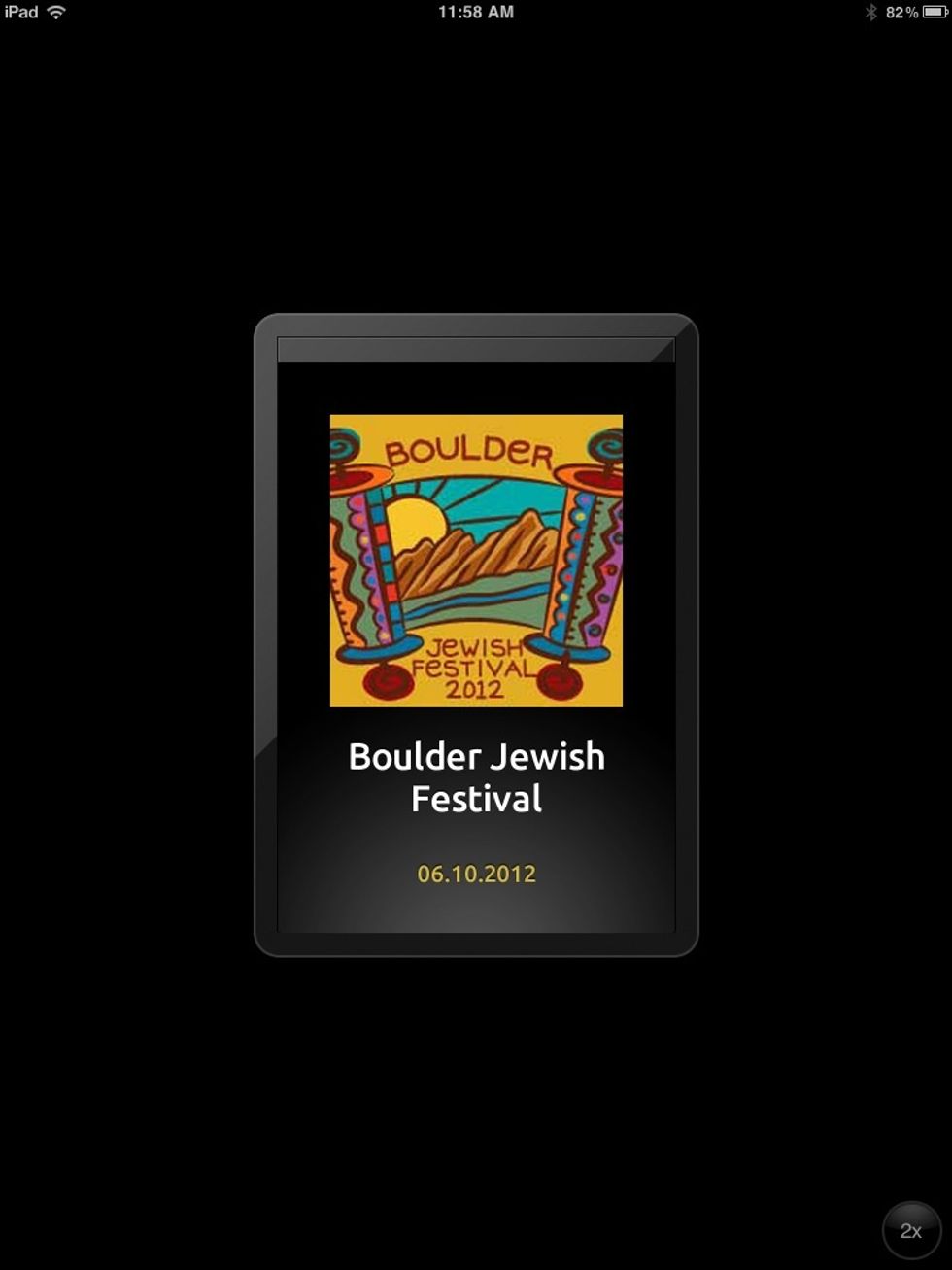 It will download to your device.