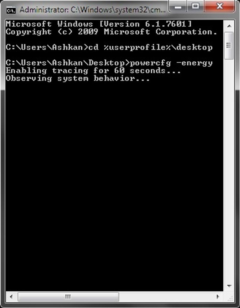 It will enable a trace for 60 seconds. When the process is finished, an HTML file will be generated on your desktop including all the details you need.