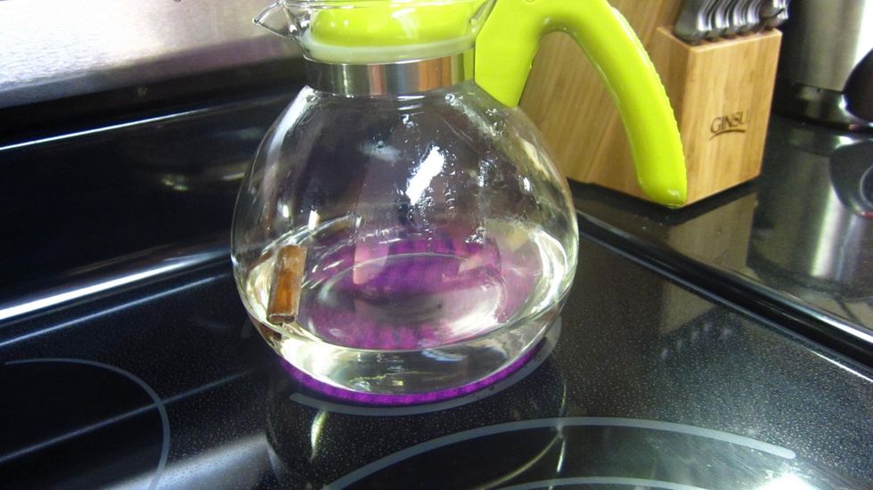 It will look like this for near 15 minutes. You start to doubt if it will make any tea.