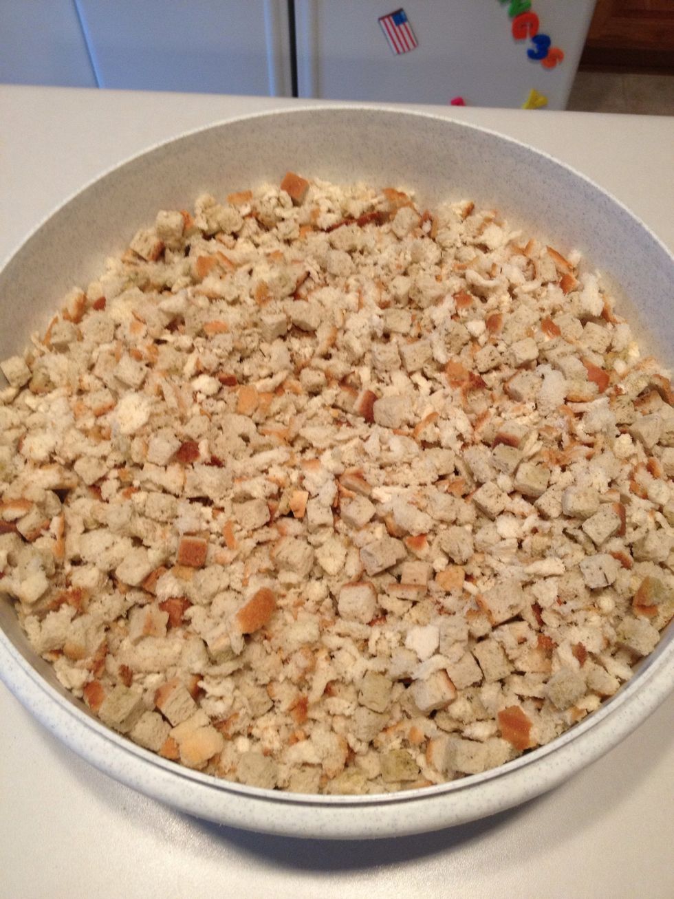It will look like this when mixed.  Set aside.