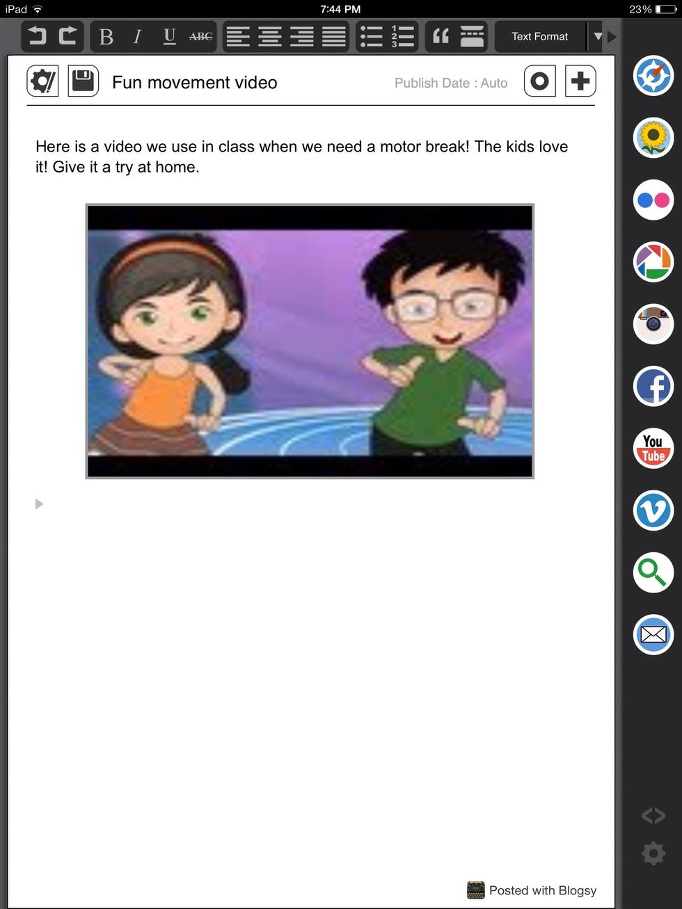 It will pop into focus once settled.