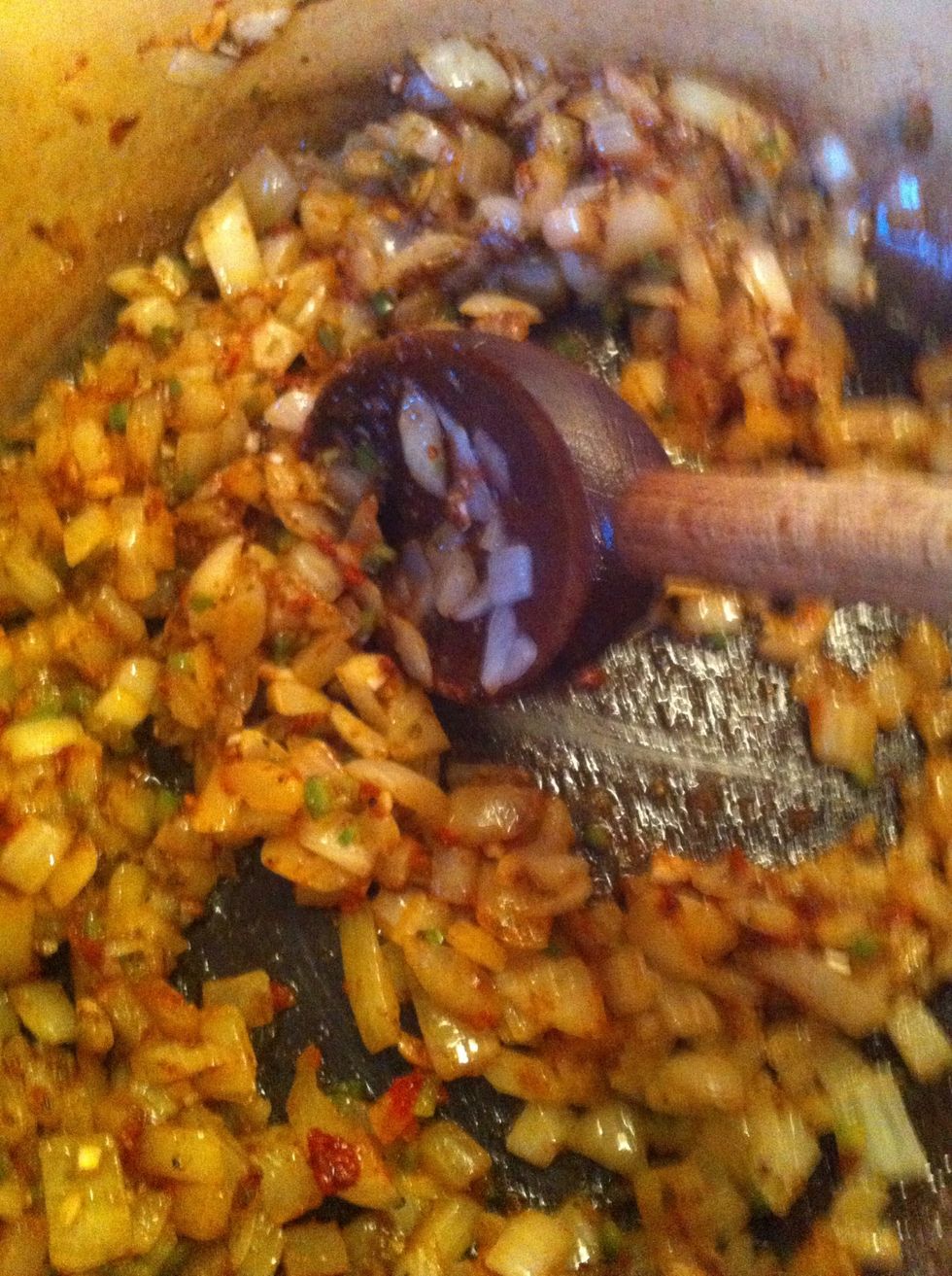 it will start smelling insanely delicious at this point.