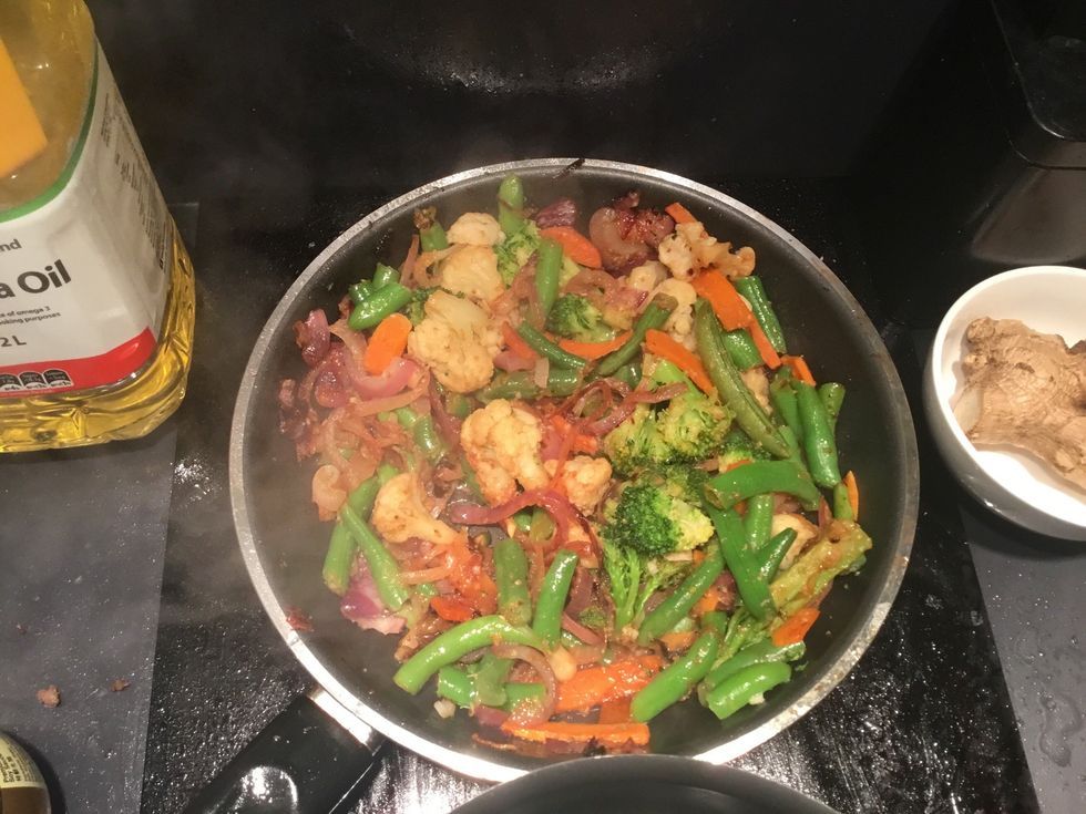 It will start to look like this.