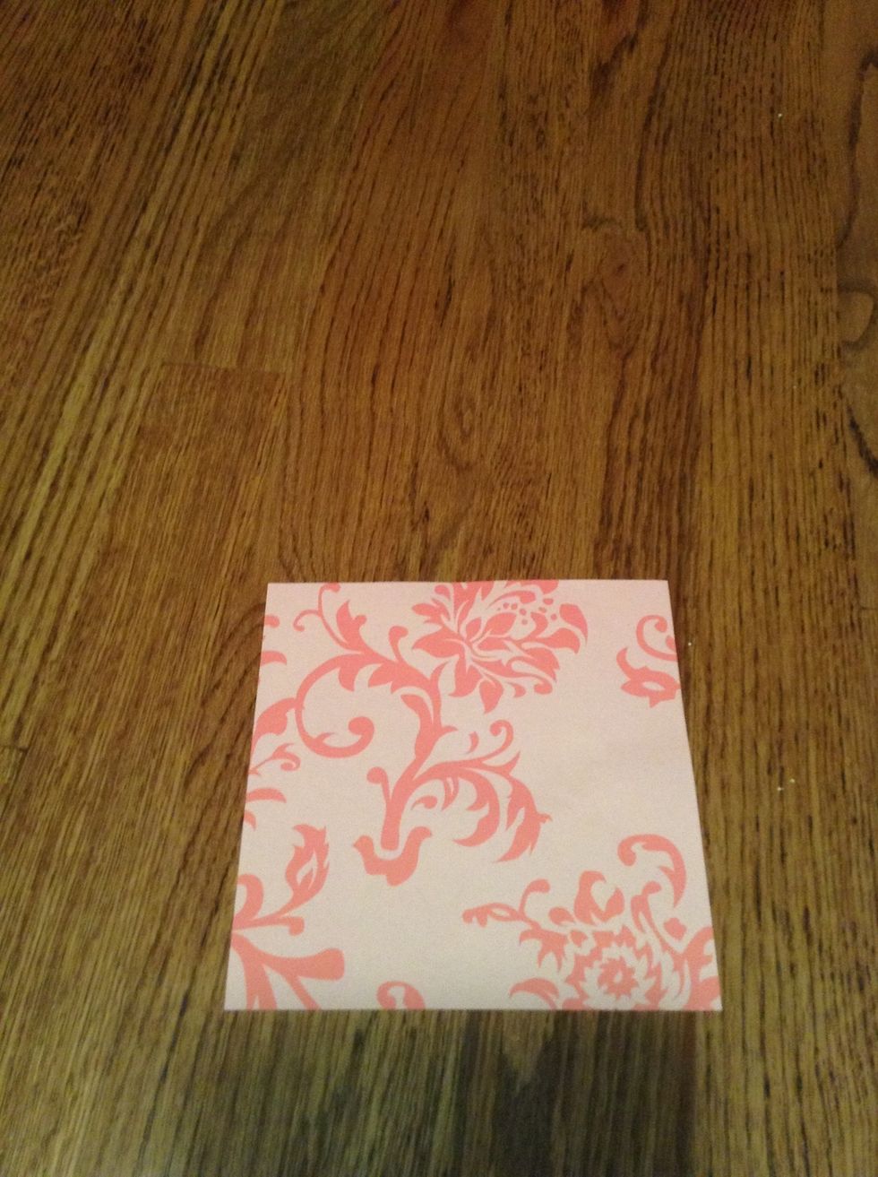 It will turn out better if you use origami paper, but any paper should work.