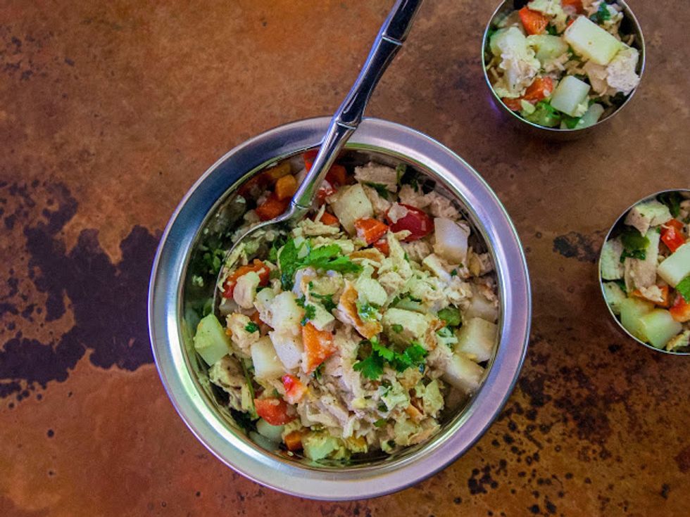 It would also work great in rice paper wraps or lettuce roll ups. It would also work great in rice paper wraps or lettuce roll ups.