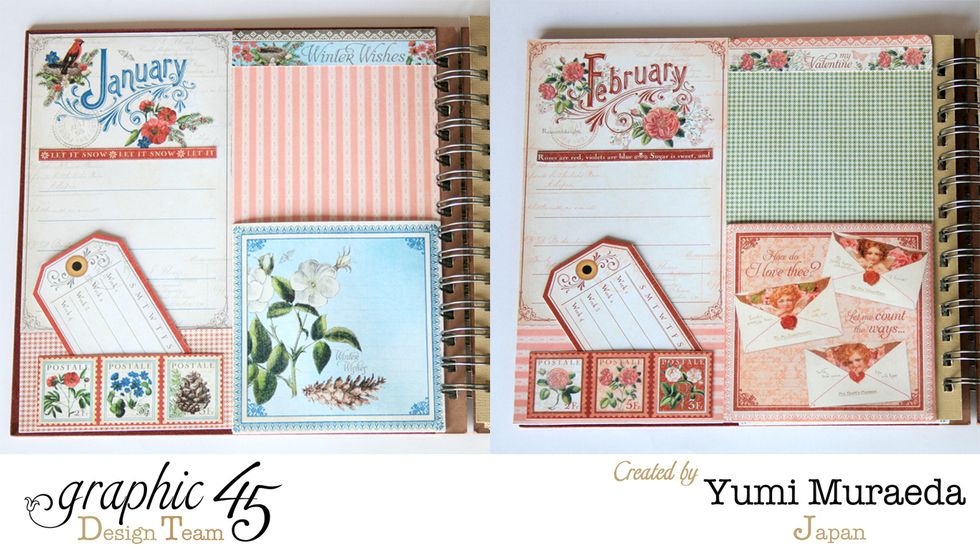 January and February Layout
