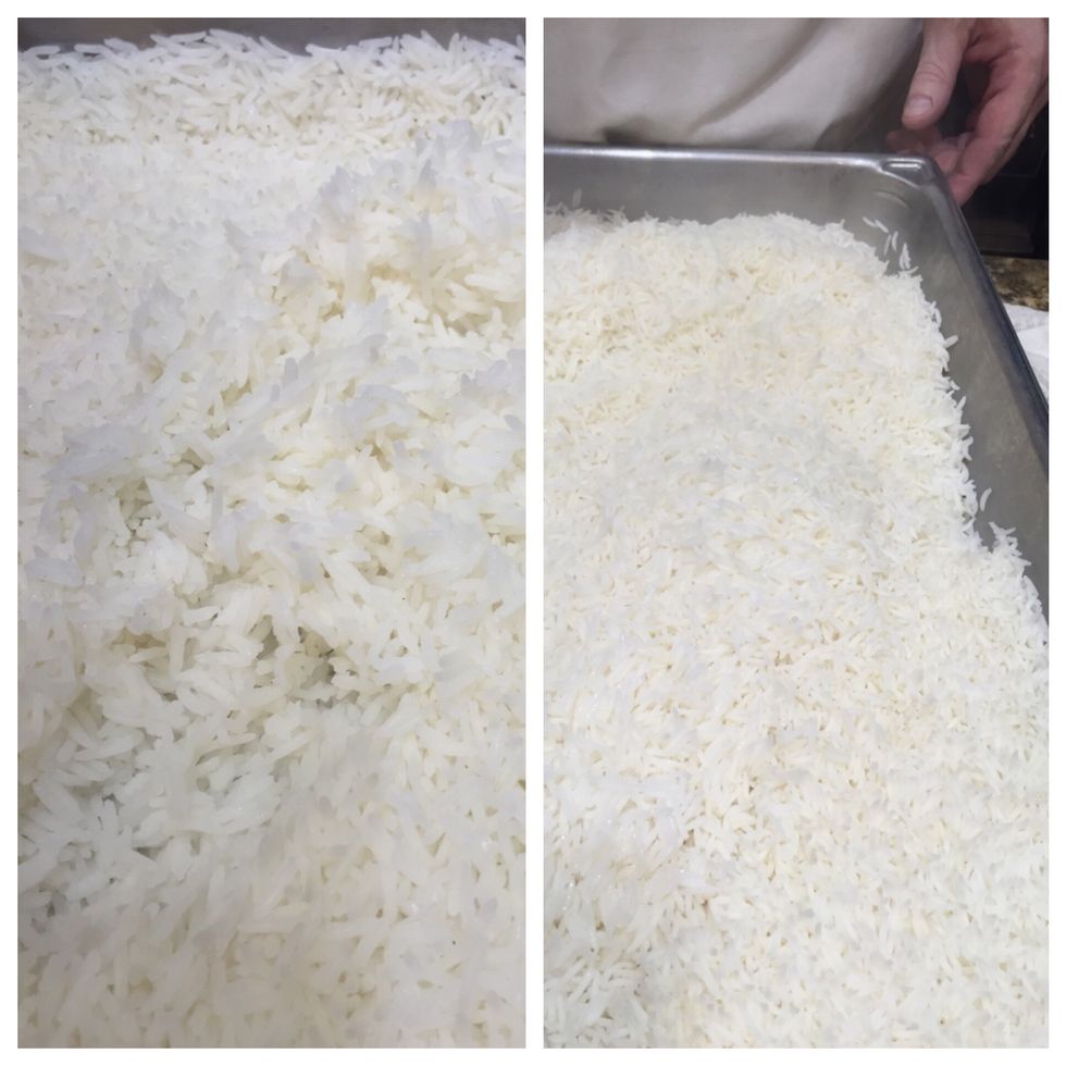 How to cook basmati or jasmine rice in the a/s combi oven B+C Guides
