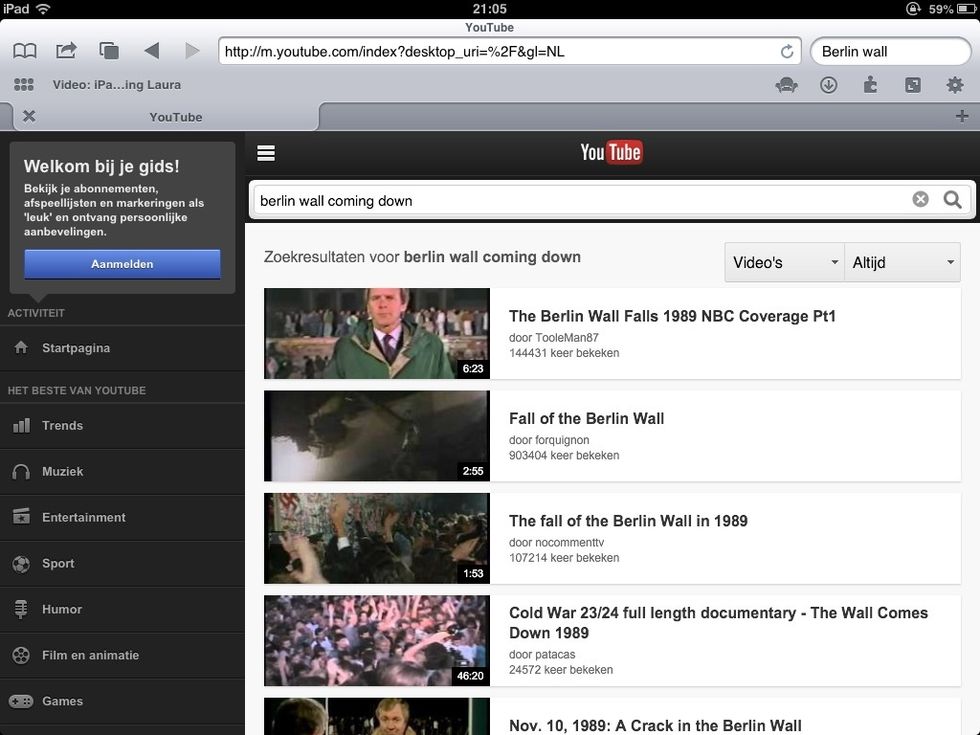 Je geeft je onderwerp op.