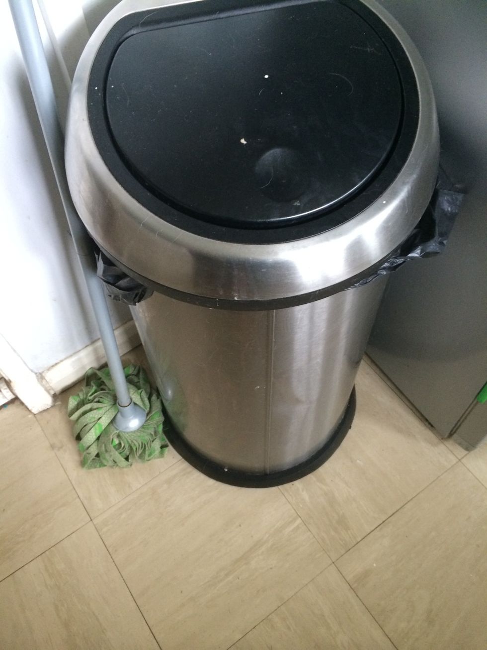 Job 8 - Deodorize Trashcans or bins . Sprinkle baking soda on the bottom of your trashcan to keep stinky trash smells at bay