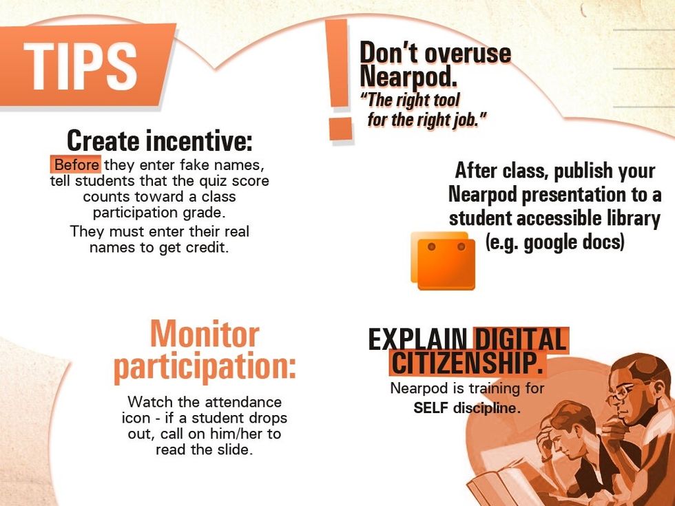 Join a Nearpod Session to exchange ideas with top educators and learn from their experiences. Stay tuned via #NPSessions on Twitter.