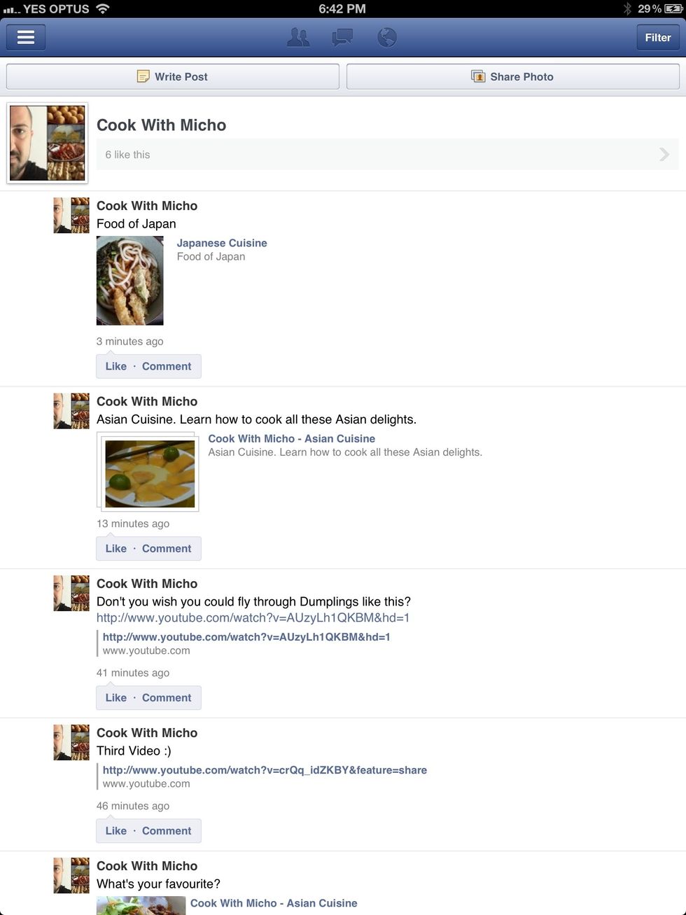 Join me on Facebook and check out the latest recipes, hints and tips and all the photos from our collection. Thanks again for all you support. www.facebook.com/cookwithmicho Let's get started.