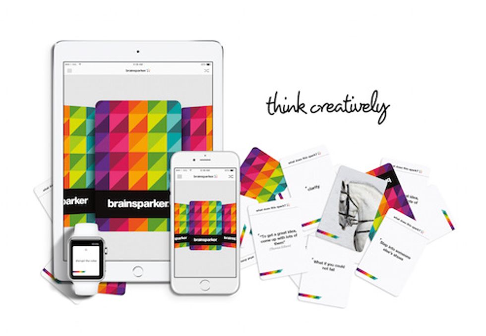 Join thousands of people who are using Brainsparker's creativity prompts to activate their imagination and spark new ideas.  Available for iPhone, iPad & Apple Watch. www.brainsparker-app.com