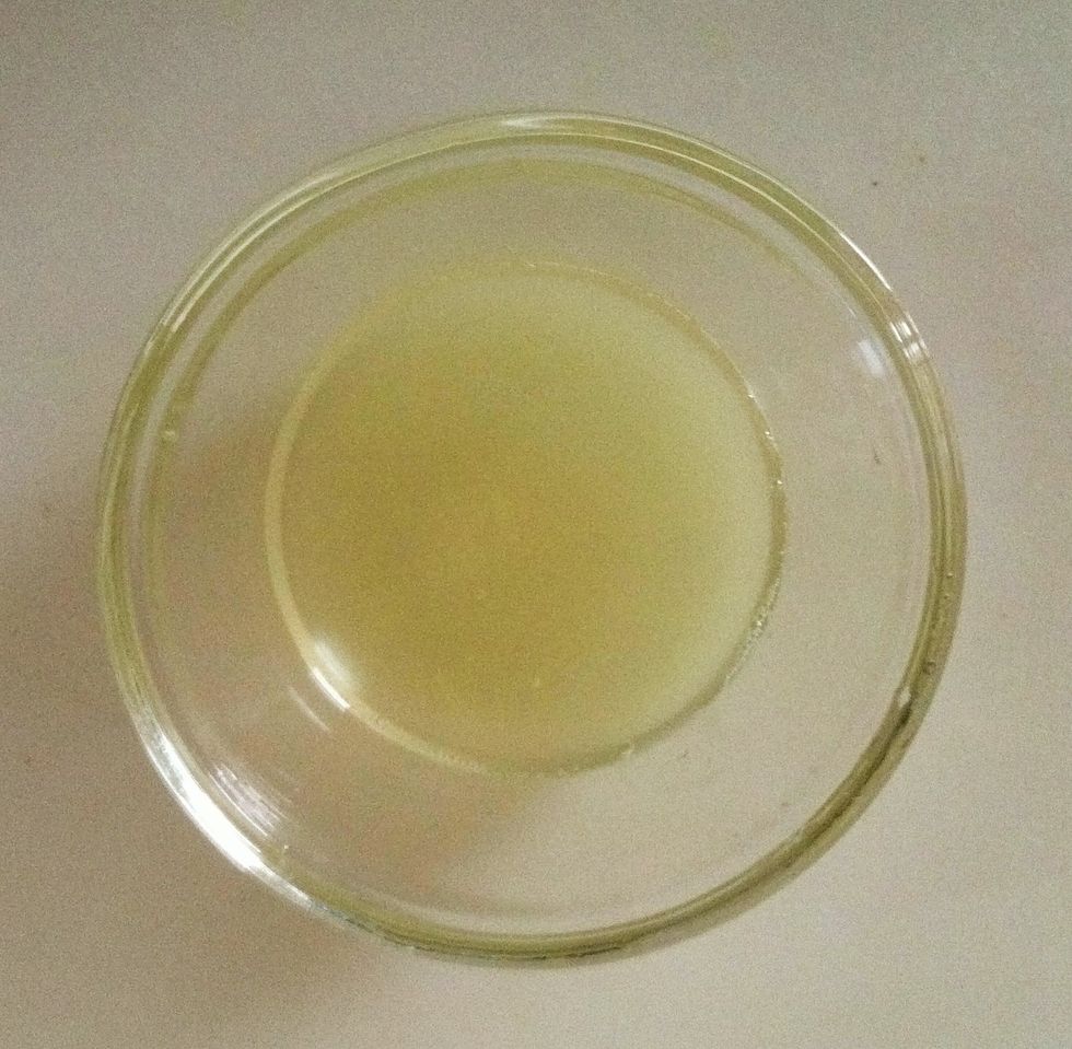 Juice of 1/2 lemon.