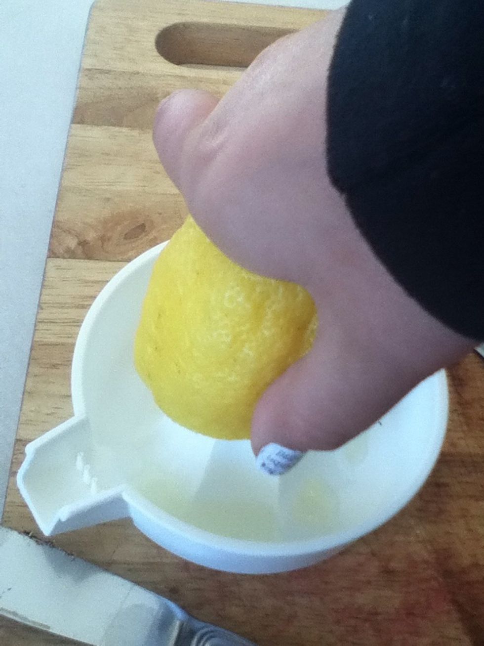 Juice the other half