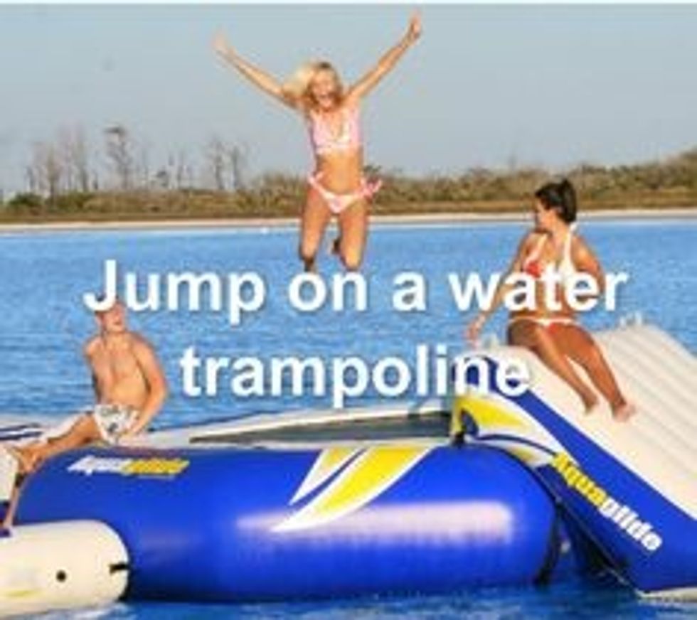 Jumping on these are super fun!