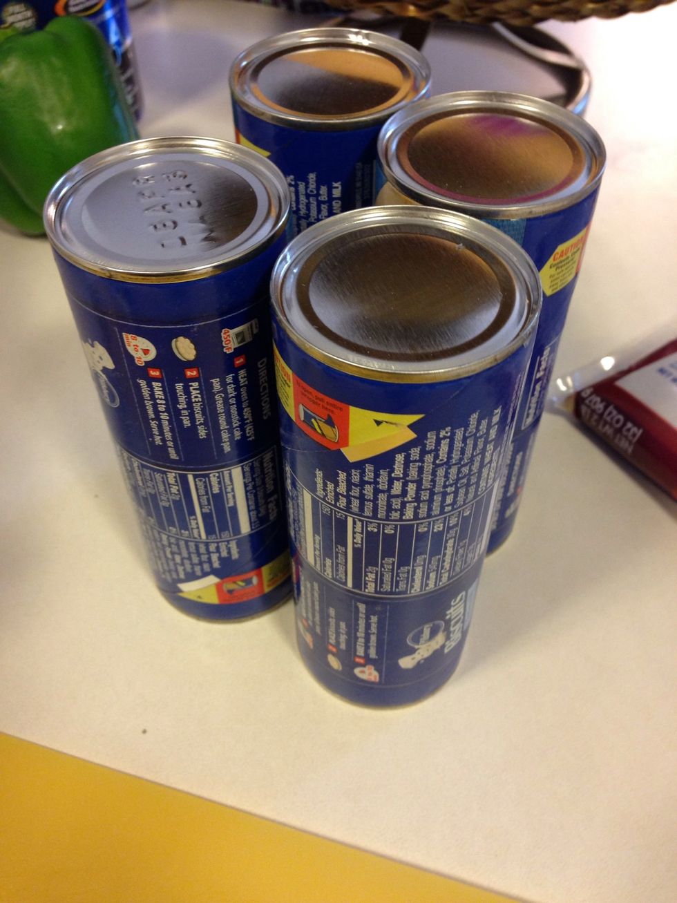 Just a look at the supplies... The biscuits... Oh get oven preheating to 350