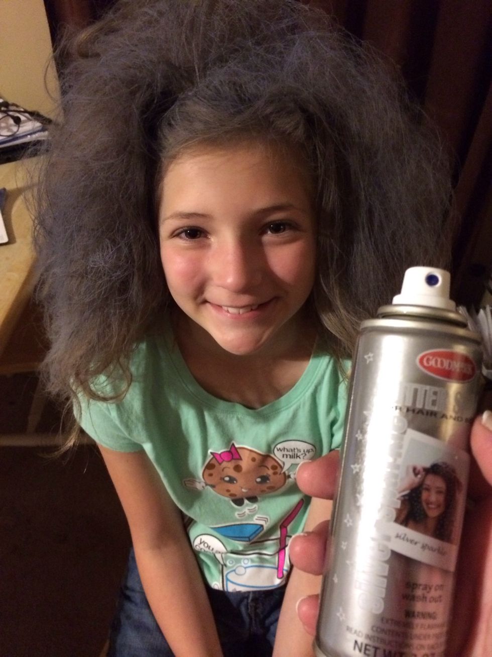 Just a spritz of glitter.