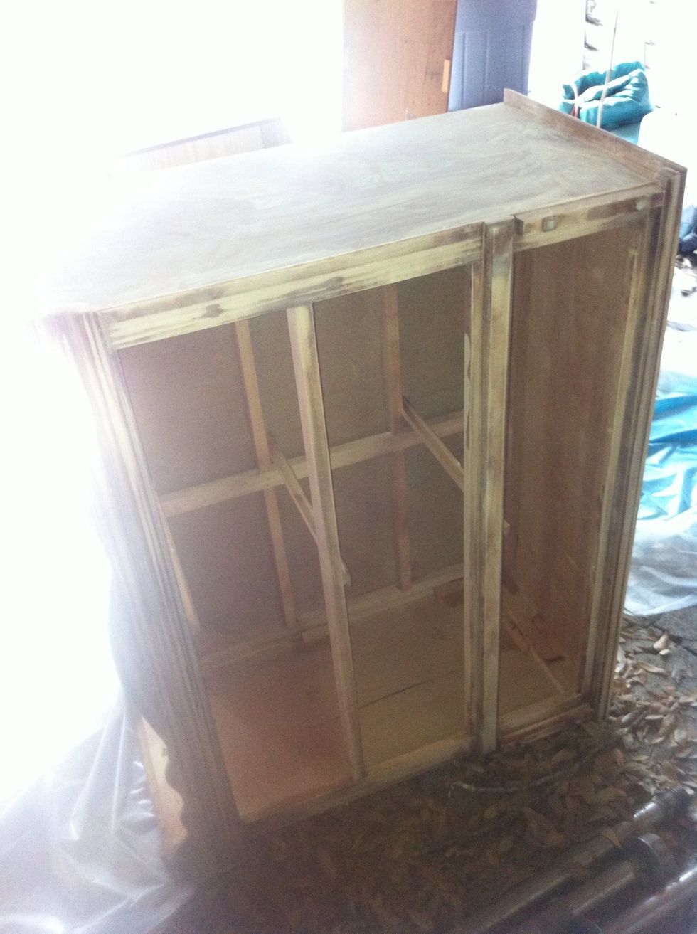 Just another shot of the sanding process. I would suggest just using bonding primer. Saves a lot of time and sweat!