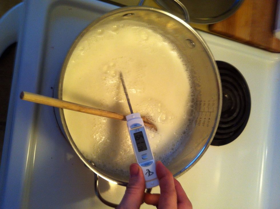 Just checking the temp.