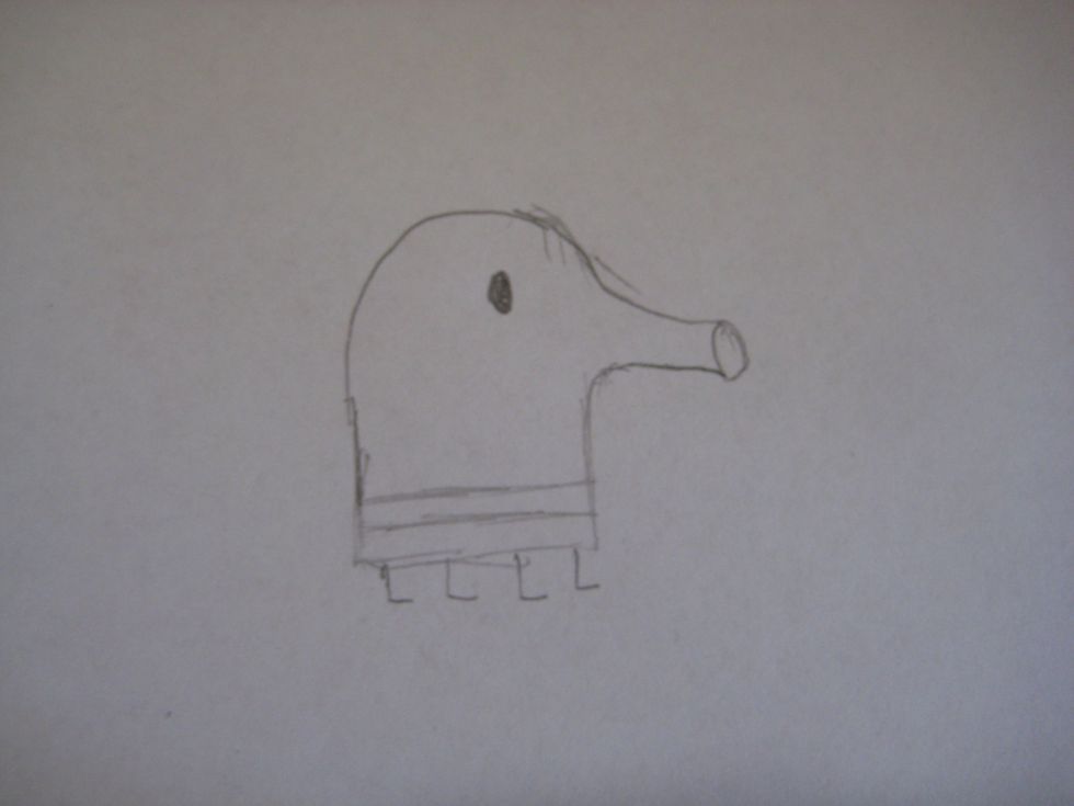 Just draw an eye and you are done. Thanks for watching!