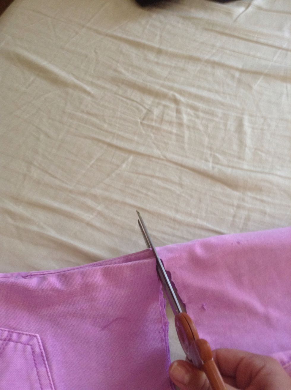 Just finish cutting the side