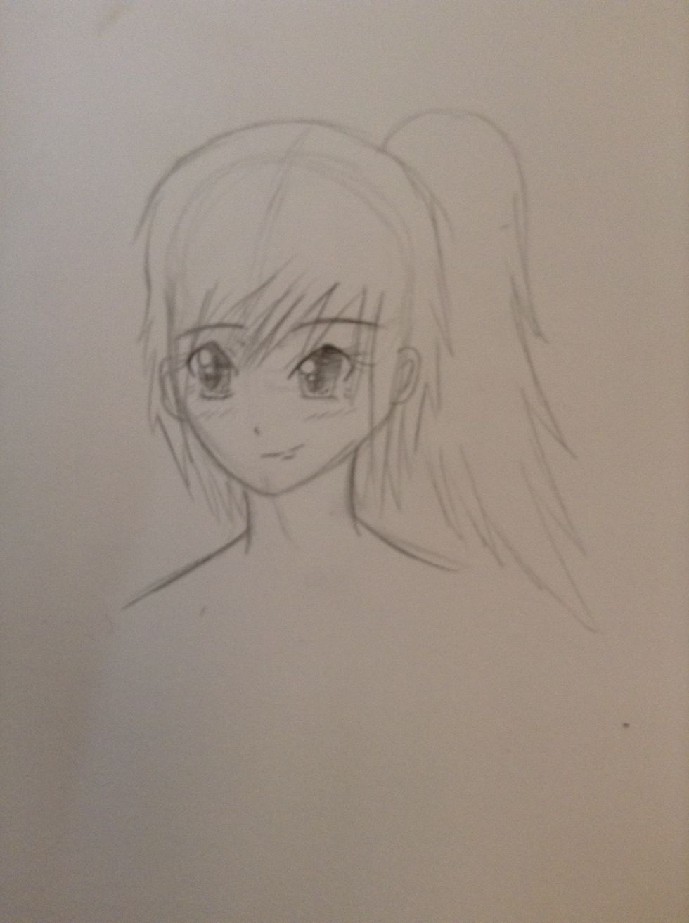 * Just fixing her mouth, to give her a more "smug" look.