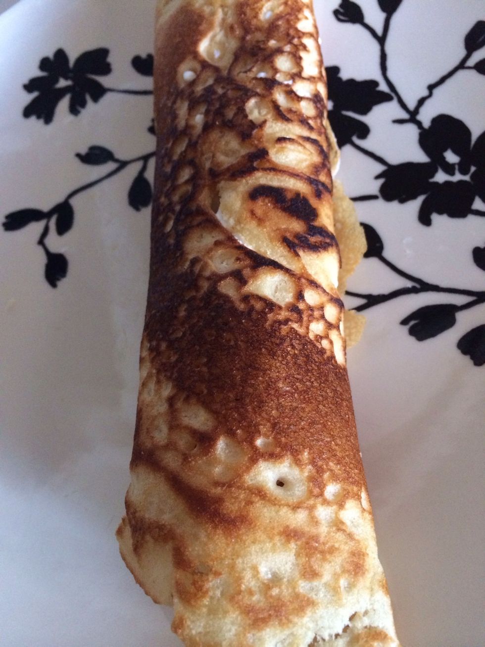 Just fold it in a cylinder shape