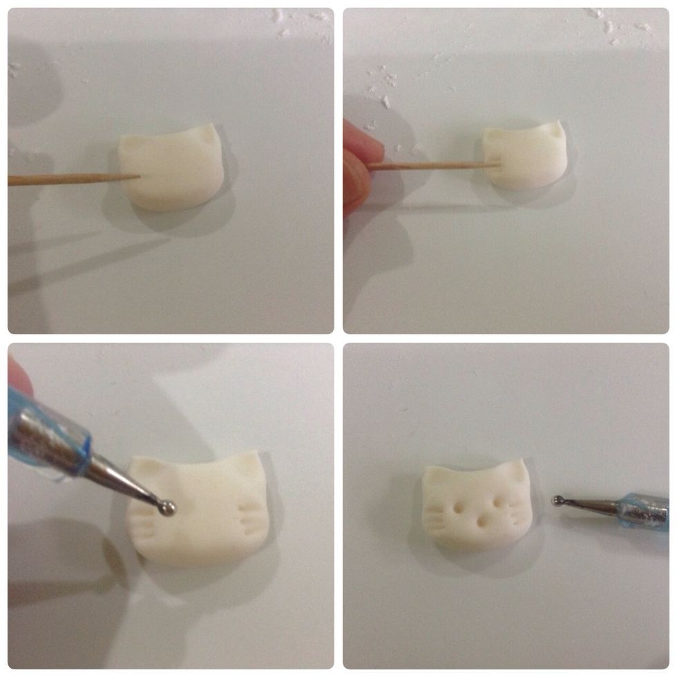 Just follow the pic from top left going to the right! :)