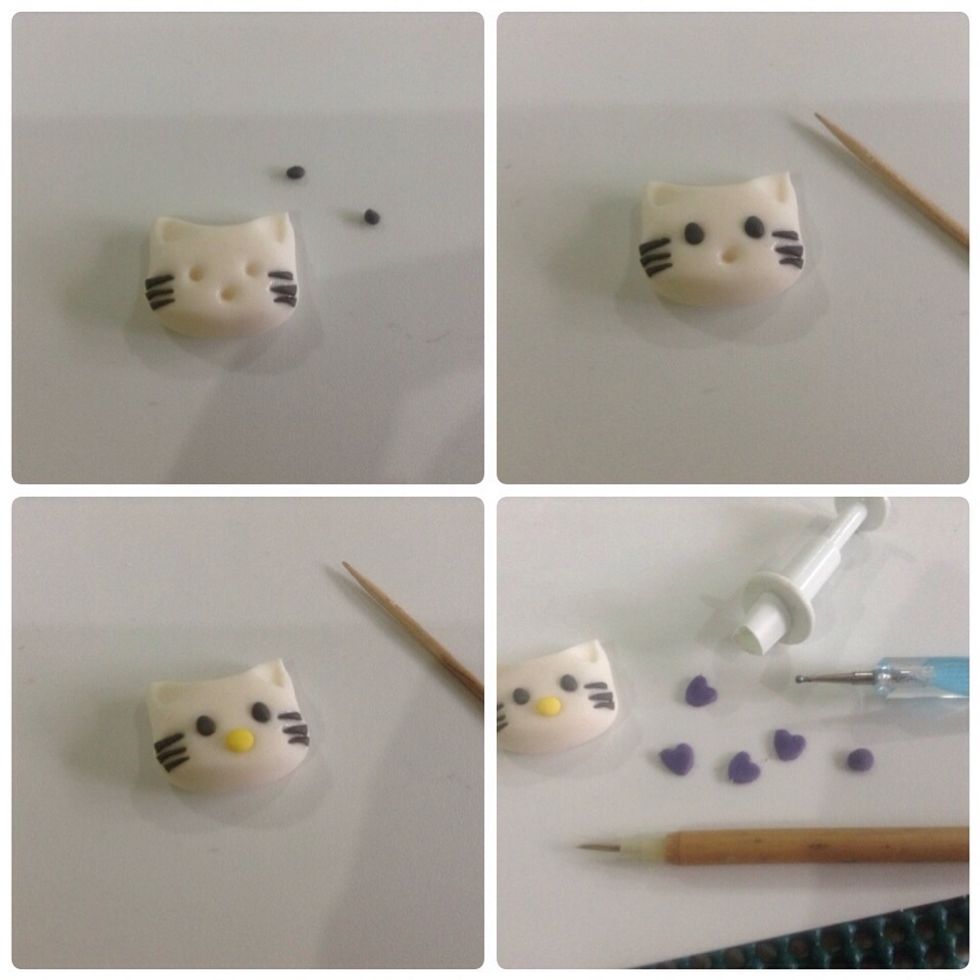 Just follow the pic from top left going to the right! :)