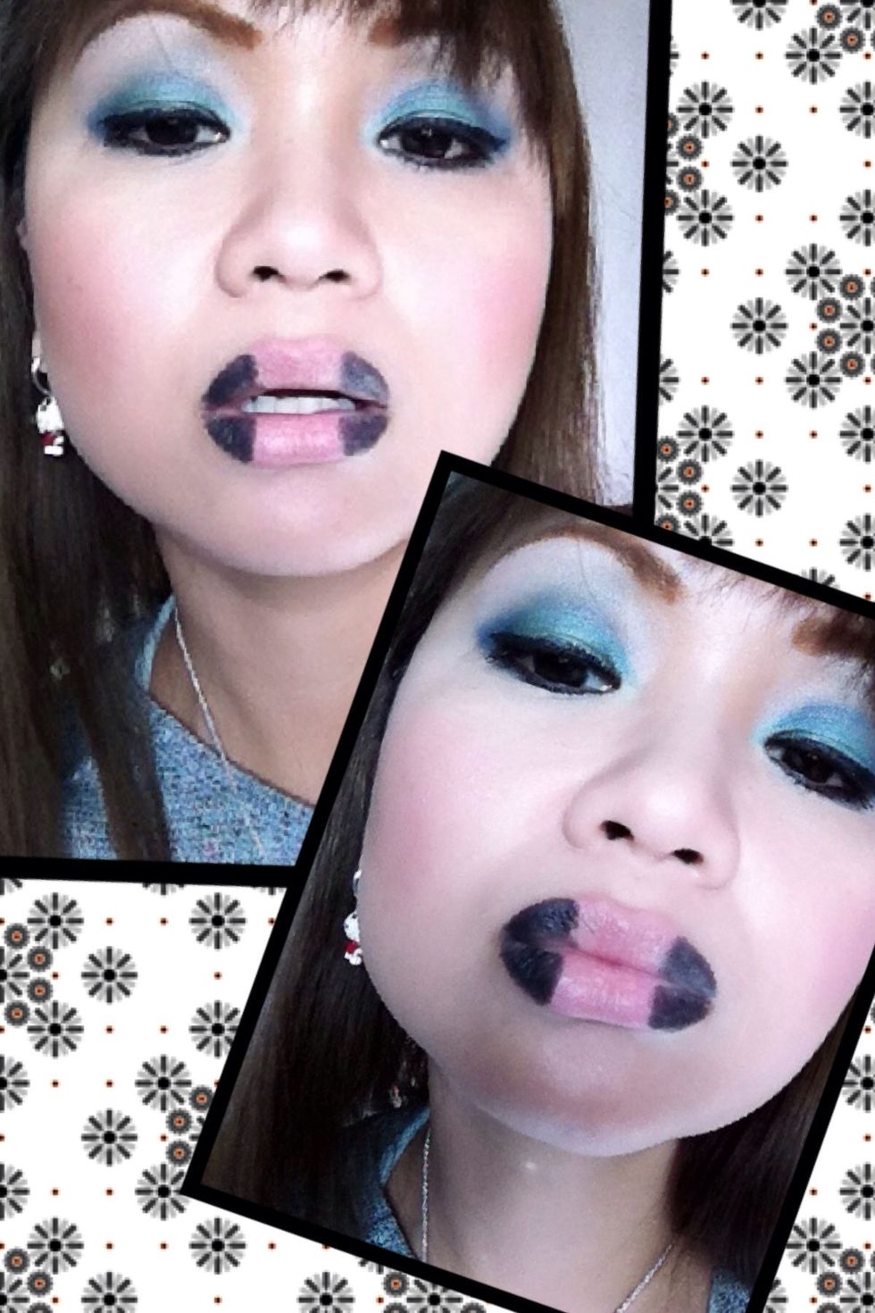 Just like this. Don't worry it won't stay this way.