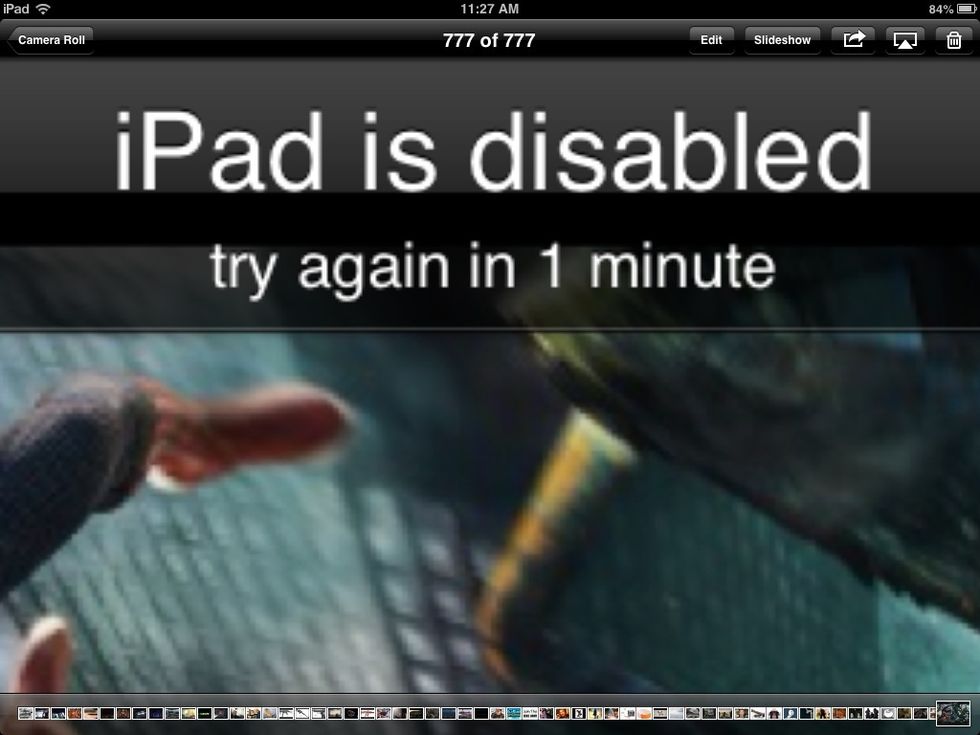 Just make sure that you don't forget, otherwise, you might have to wait a minute, or five, or ten, or more, depending on how many times you forget.