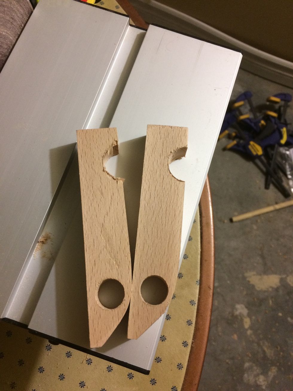 Just make sure you put the pieces the right way to achieve the proper hooks.