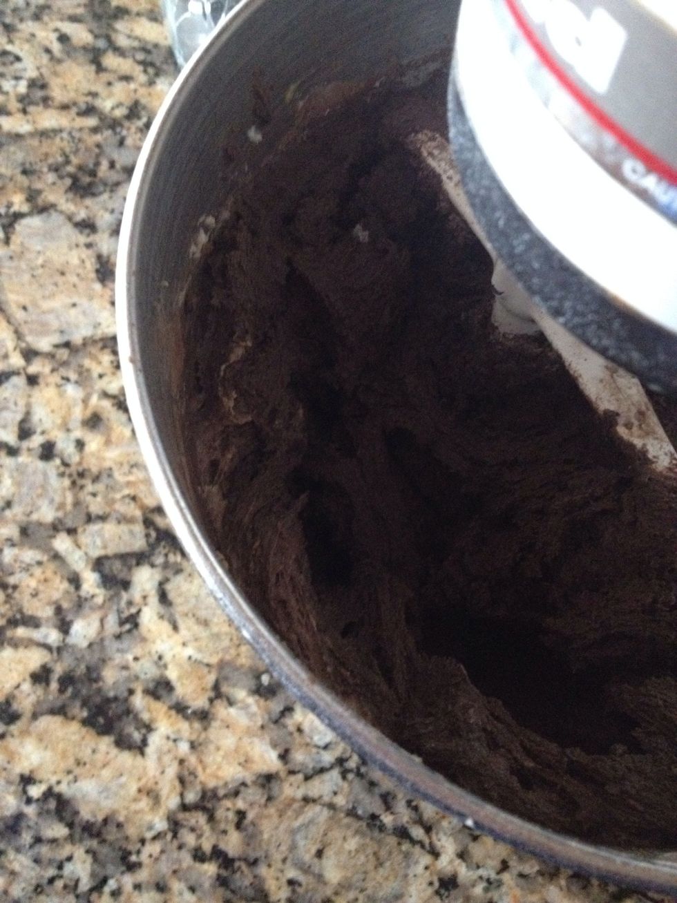 Just mix till it all comes together