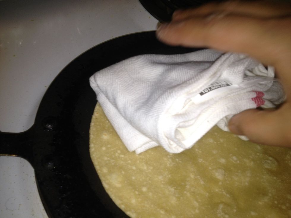 Just press Sides very gently the only reason why u do this is so that all the sides touch the pan and cook evenly. Don't press hard. Be gentle :)