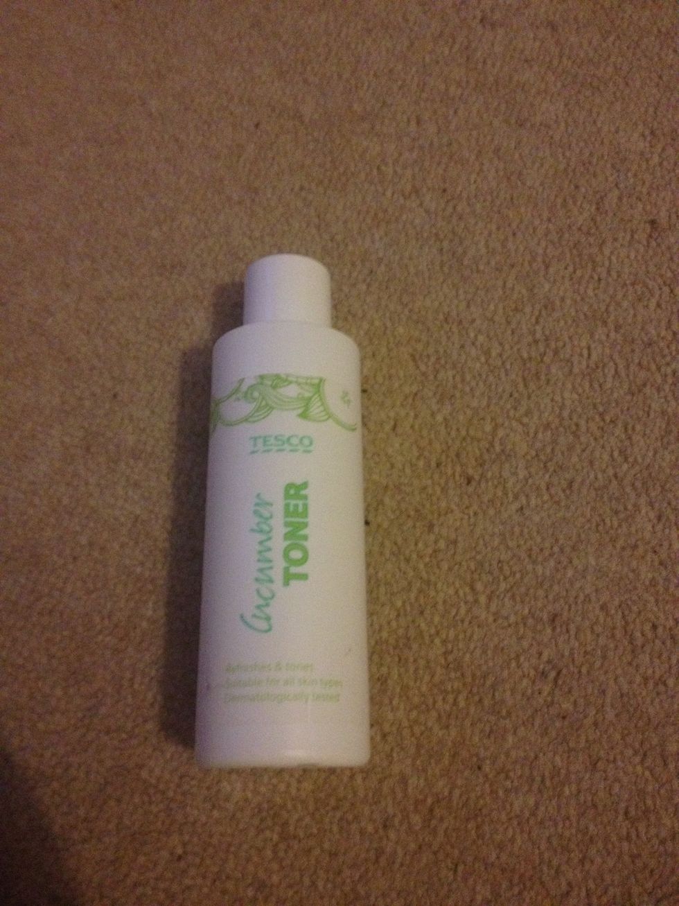 Just repeat the step with some toner to just eradicate any left over solution or Vaseline.