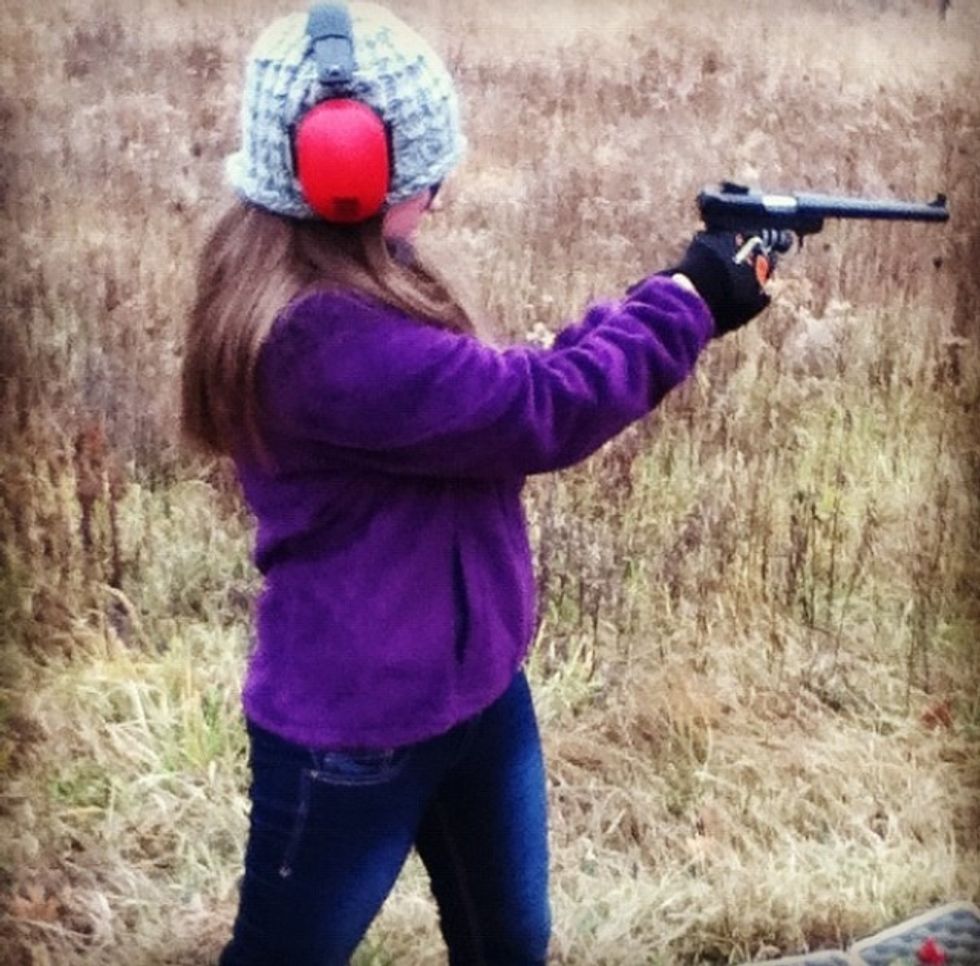 "Just suck it up and do it. If it blows up in your face, we'll fix it when we get there." -Julianne Georgi. I will not hide from a scary situation. I will face it with confidence and laughter.