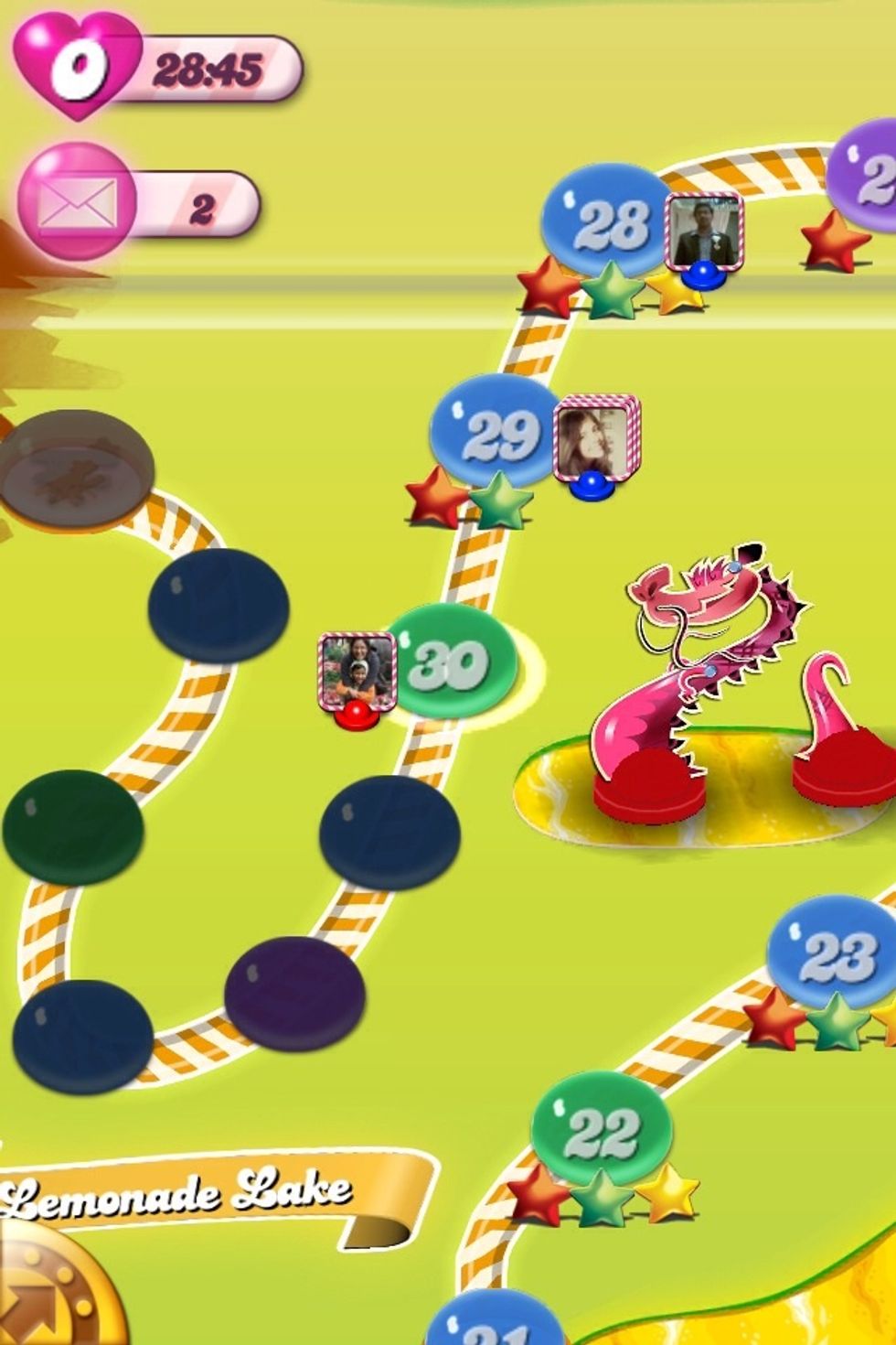 Just to show you guys. I have zero hearts.