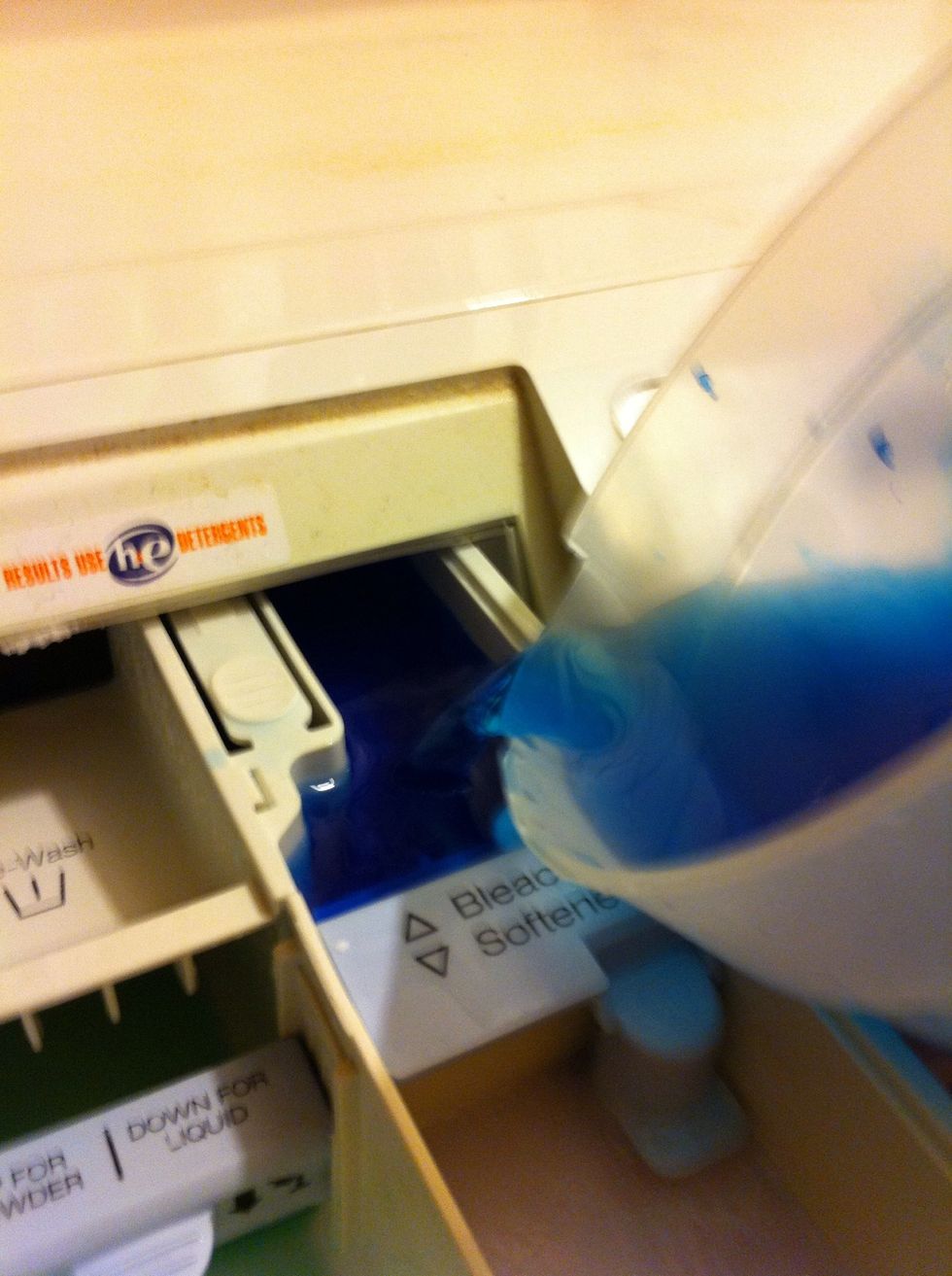 Keep adding the entire Quart of mix.