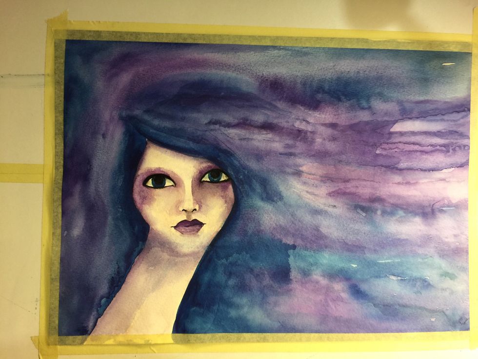Keep adding.  This is quite a long process for me.  I add and dab it off with a paper towel until I am happy with it!