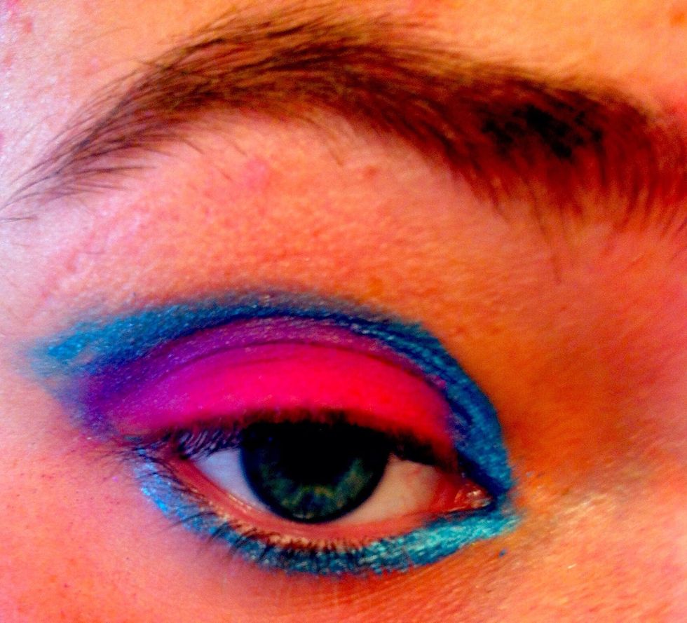 Keep adding until its as bright as you want it.